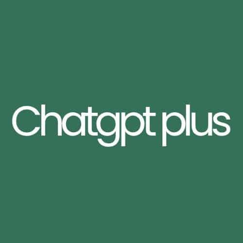 CHATGPT plus